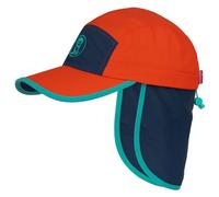 Trollkids - Kids Troll Cap XT - Casquette - 52-56 cm - fire red / mystic blue / blue coral