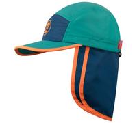 Trollkids - Kids Troll Cap XT - Casquette - 52-56 cm - sea green / madeira blue / sahara sunset