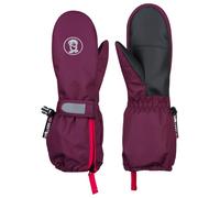 Trollkids - Kid's Troll Mitten XT - Gants - 3,5 - 4-5 Years - redwood / sweet cherry