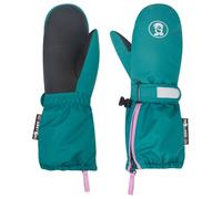 Trollkids - Kid's Troll Mitten XT - Gants - 4,5 - 7-8 Years - ocean green / light violet