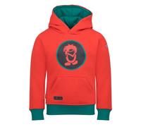 Trollkids - Kid's Troll Sweater - Sweat à capuche - 104 - chili red / dark cyan