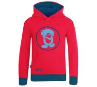 Trollkids - Kid's Troll Sweater - Sweat à capuche - 92 - spicy red / dolphin / petrol