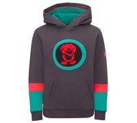 Trollkids - Kid's Troll Sweater XT - Sweat à capuche - 164 - black / dark cyan / chili red