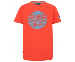 Trollkids - Kid's Troll T Pro - T-shirt - 116 - spicy red / dolphin blue