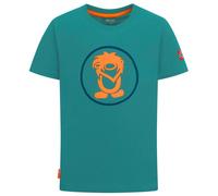 Trollkids - Kid's Troll T - T-shirt - 110 - sea green / sahara sunset