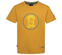 Trollkids - Kid's Troll T - T-shirt - 164 - mustard / dynamic blue