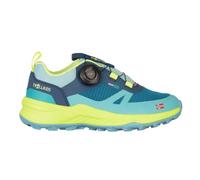 Trollkids - Kid's Trollfjord Hiker Low XT - Chaussures multisports - EU 35 - harbor blue / spring leaf / aqua haze