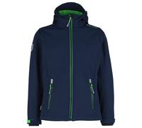 Trollkids - Kid's Trollfjord Jacket - Veste softshell - 152 - navy / light green