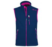 Trollkids - Kid's Trollfjord Vest - Gilet softshell - 152 - navy / magenta