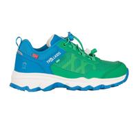 Trollkids - Kid's Trolltunga Hiker Low XT - Chaussures multisports - EU 38 - emerald green / dynamic blue / white