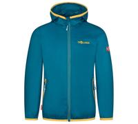 Trollkids - Kid's Trolltunga Jacket - Veste imperméable - 116 - atlantic blue / ginger