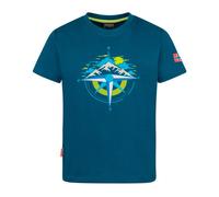 Trollkids - Kid's Trondheim T - T-shirt - 104 - madeira blue