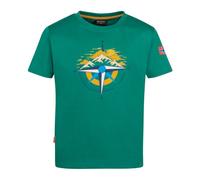 Trollkids - Kid's Trondheim T - T-shirt - 92 - jungle green