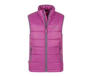 Trollkids - Kids Trondheim Vest - Gilet synthétique - 110 - fresh berry / graphite
