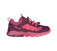 Trollkids - Kid's Tronfjell Hiker Low - Chaussures multisports - EU 28 - deep ruby / frozen berry / pink salmon