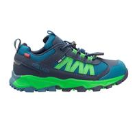 Trollkids - Kid's Tronfjell Hiker Low - Chaussures multisports - EU 35 - mystic blue / fresh green