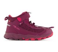 Trollkids - Kid's Tronfjell Hiker Mid - Chaussures de randonnée - EU 33 - plum / fireberry