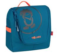 Trollkids - Kid's Wash Bag - Trousse de toilette - 5 l - atlantic blue / dark navy / glow orange