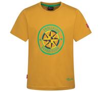 Trollkids - Kid's Windrose T - T-shirt - 98 - mustard