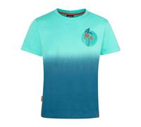 Trollkids - Kid's Yttersand Beach T - T-shirt - 104 - summernight blue / blue coral
