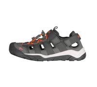 Trollkids - Kristiansand Sandal XT - Sandales randonnée enfant Anthracite / Orange - 27