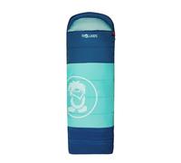 Trollkids - Kid's Midnight Sun Dreamer - Sac de couchage enfant - 150-185 x 65 cm - Body Length: 130-170 cm - midnight blue / dark mint
