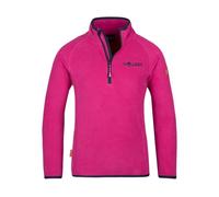 Trollkids - Nordland Half Zip - Polaire enfant Fireberry / Navy - Taille de l'enfant 164 cm