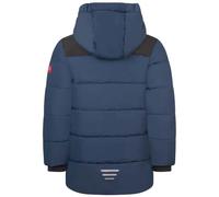 Trollkids - Kid's Torsvag Parka - Veste d'hiver - 128 - mystic blue / black / flame orange