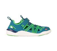 Trollkids - Saltfjord Barefoot Sandal - Sandales enfant Dark Marine / Fresh Green / Mystic Blue - 29