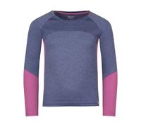 Trollkids - Seiland Longsleeve - T-shirt enfant Violet Blue / Mallow Pink - Taille de l'enfant 152 cm