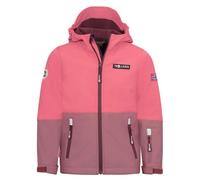 Trollkids - Kid's Skjorta Jacket - Veste softshell - 140 - pink salmon / frozen berry