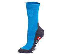 Trollkids - Trekking Mid Cut Socks II - Chaussettes randonnée enfant Medium Blue - 35 - 38