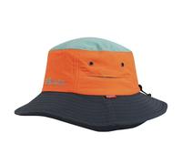 Trollkids - Trollfjord Hat - Chapeau enfant Glow Orange / Dusky Turauoise / Dark Navy - 6 - 12 ans