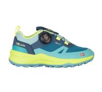Trollkids - Trollfjord Hiker Low XT - Chaussures randonnée enfant Harbor Blue / Spring Leaf / Aqua Haze - 34