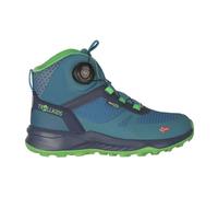 Trollkids - Trollfjord Hiker Mid XT - Chaussures randonnée enfant Dark Marine / Mystic Blue / Fresh Green - 31