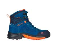 Trollkids - Trollsteinen Hiker Mid XT - Chaussures randonnée enfant Atlantic Blue / Dark Navy / Glow Orange - 33
