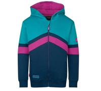 Trollkids - Girl's Flekkefjord Jacket - Veste de sport - 176 - madeira blue / dark turquoise / bright berry