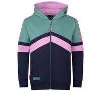 Trollkids - Girl's Flekkefjord Jacket - Veste de sport - 98 - deep violet / dusty teal / light violet
