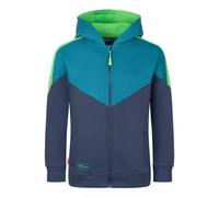 Trollkids - Kid's Flekkefjord Jacket - Veste de sport - 152 - mystic blue / dark marine / fresh green