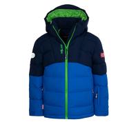 Trollkids - Kid's Gryllefjord Jacket - Veste d'hiver - 164 - navy / medium blue / bright green