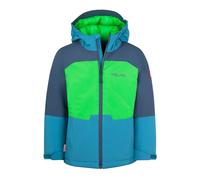 Trollkids - Kid's Hardanger Jacket - Veste d'hiver - 164 - fresh green / mystic blue / dark marine