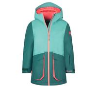 Trollkids - Girl's Kongsberg Jacket - Veste d'hiver - 176 - dusty teal / midnight petrol / coral pink