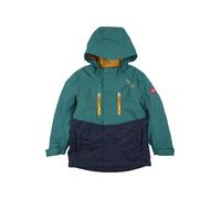 TROLLKIDS Veste mi-saison 'Nusfjord' bleu marine / bleu cyan / jaune foncé / rouge, Taille 164