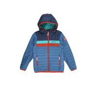 TROLLKIDS Veste outdoor 'Eikefjord' bleu marine / pétrole / menthe / rouge sang, Taille 98
