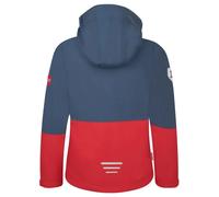 Trollkids - Kid's Skjorta Jacket - Veste softshell - 104 - bright red / mystic blue / alpine blue