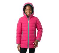 Trollkids - Girl's Stavanger Coat - Manteau - 122 - pink / peacock green