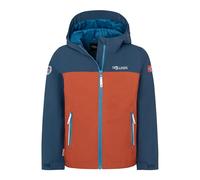 Trollkids - Kid's Telemark Jacket - Veste imperméable - 104 - red clay / mystic blue