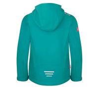Trollkids - Girl's Trollfjord Jacket - Veste softshell - 176 - ocean green / coral pink / midnight petrol