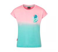 Trollkids - Girl's Yttersand Beach T - T-shirt - 176 - peony rose / aqua