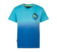 Trollkids - Yttersand Beach T - T-shirt enfant Pool Blue / Alpine Blue - Taille de l'enfant 152 cm